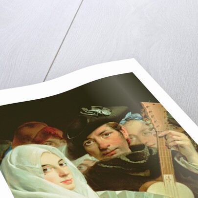 An Elegant Couple from Madrid, c.1770 by Lorenzo Baldissera Tiepolo