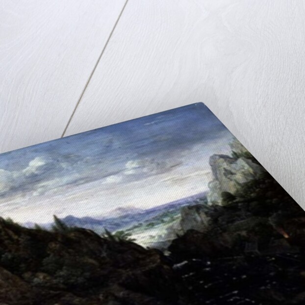 Landscape with a Foundry, 1595 by Lucas van Valckenborch