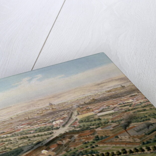 Aerial View of Madrid from the Plaza de Toros, 1854 by Alfred Guesdon