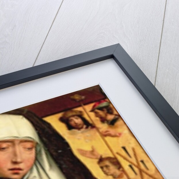 The Man of Sorrows in the Arms of the Virgin by Hans Memling