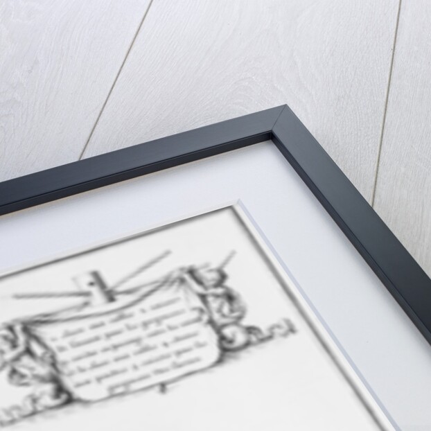 Plan of the hold of a vessel by French School