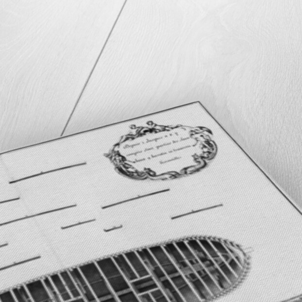 lan of a vessel by French School