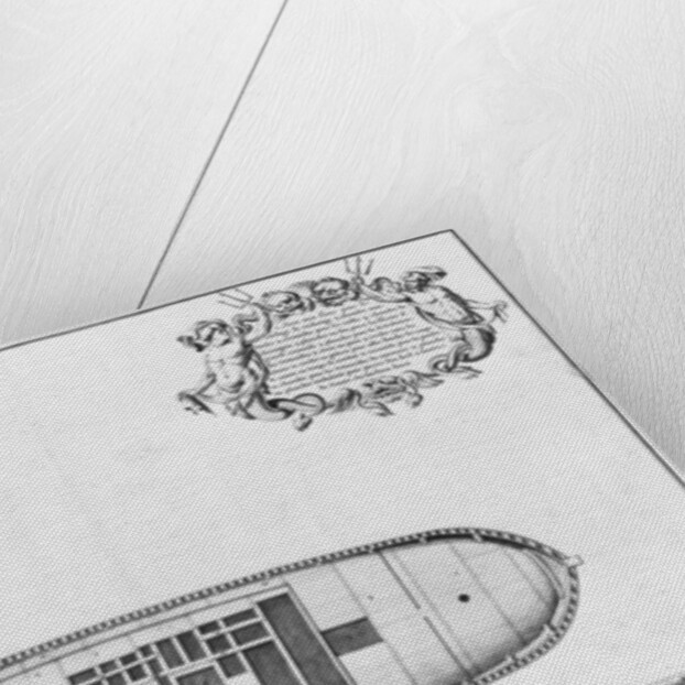 lan of the false deck of a vessel by French School