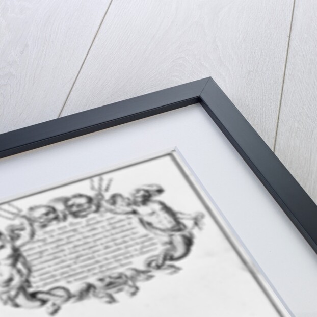 lan of the false deck of a vessel by French School