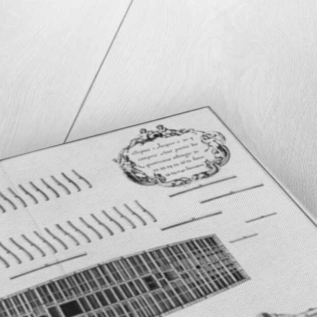 lan of the third deck of a vessel by French School