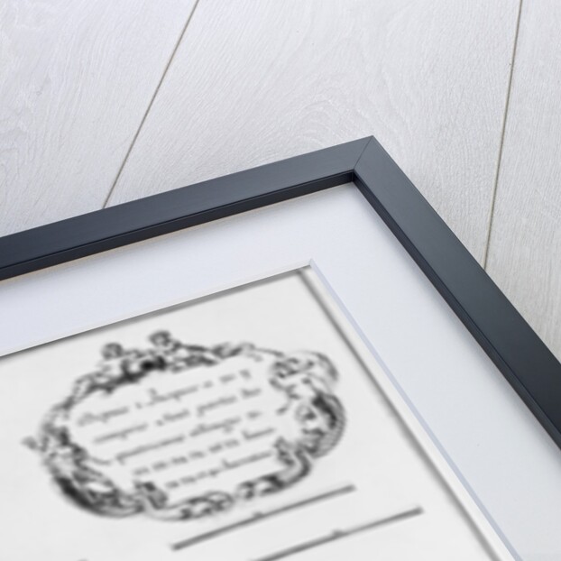 lan of the third deck of a vessel by French School