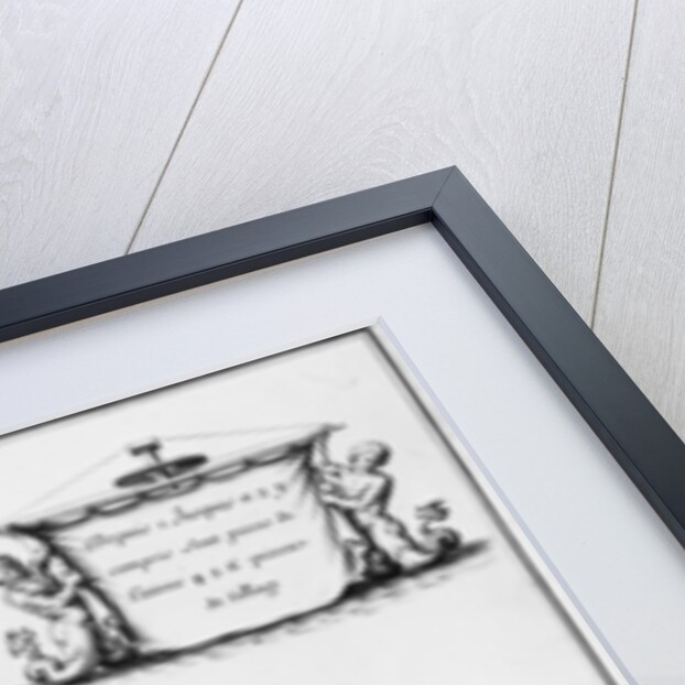 lan of the third deck of a vessel by French School