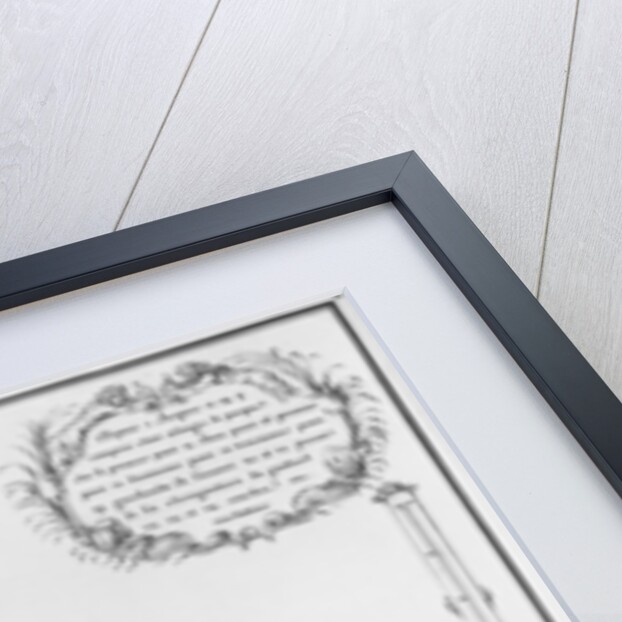 ross-section of a launched vessel by French School