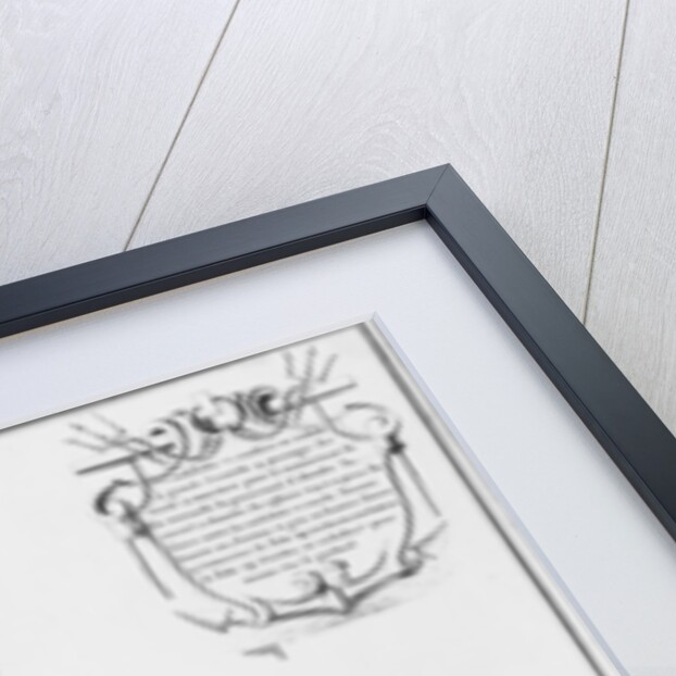 lan of a vessel with an entirely completed third deck by French School