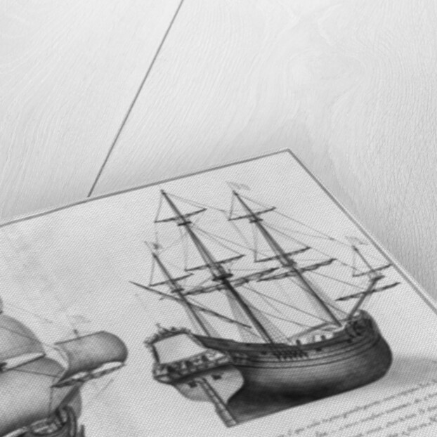 A Dutch store ship and a pinasse, Bordeaux by French School