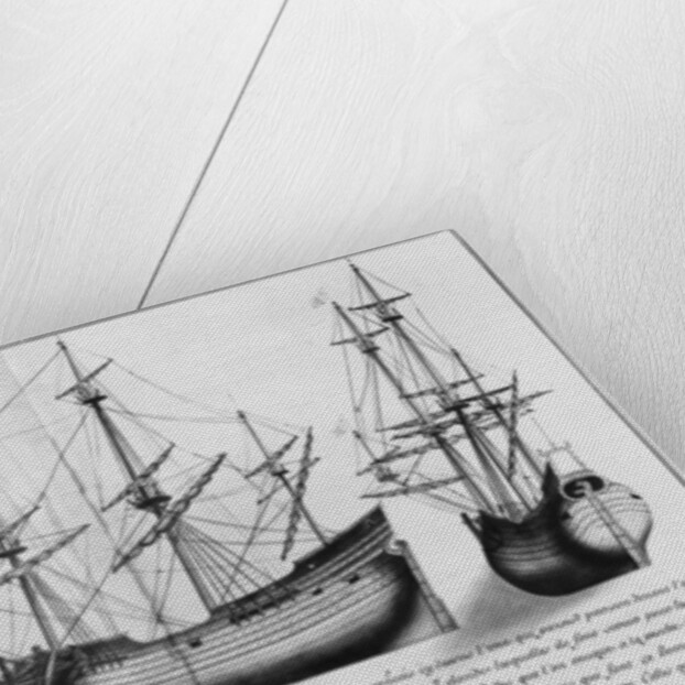 Dutch store ships, La Rochelle by French School