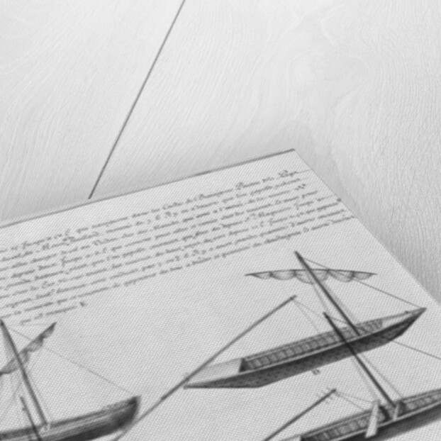 Small boats, Bordeaux by French School