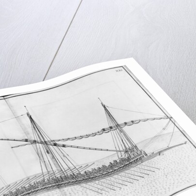 uilding, equipping and launching of a galle by French School