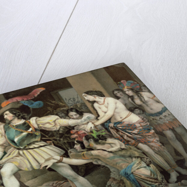 Conquest of Mexico: Hernando Cortes Opposed to Human Sacrifice by Nicholas Eustache Maurin