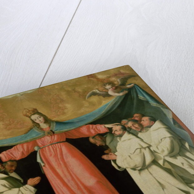Virgin of the Misericordia Sheltering the Carthusians, c.1629 by Francisco de Zurbaran