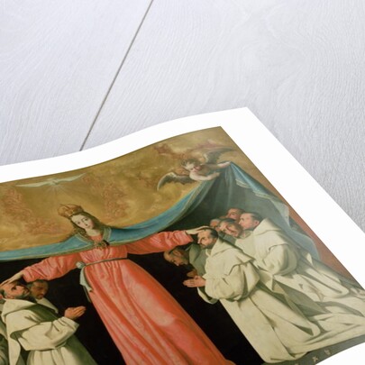 Virgin of the Misericordia Sheltering the Carthusians, c.1629 by Francisco de Zurbaran