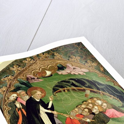 St. Dominic Rescuing Shipwrecked Fishermen from Drowning by Lluis Borrassa