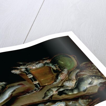 Still Life with Fish by Alexander van Adriaenssen