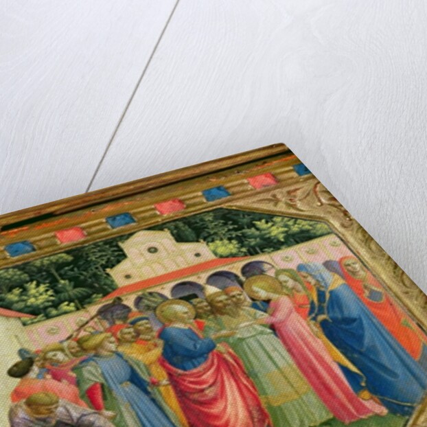 The Birth and Marriage of the Virgin by Fra Angelico