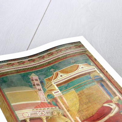 The Dream of Innocent III, 1297-99 by Giotto