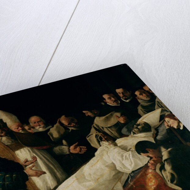 The Exhibition of the Body of St. Bonaventure after 1627 by Francisco de Zurbaran