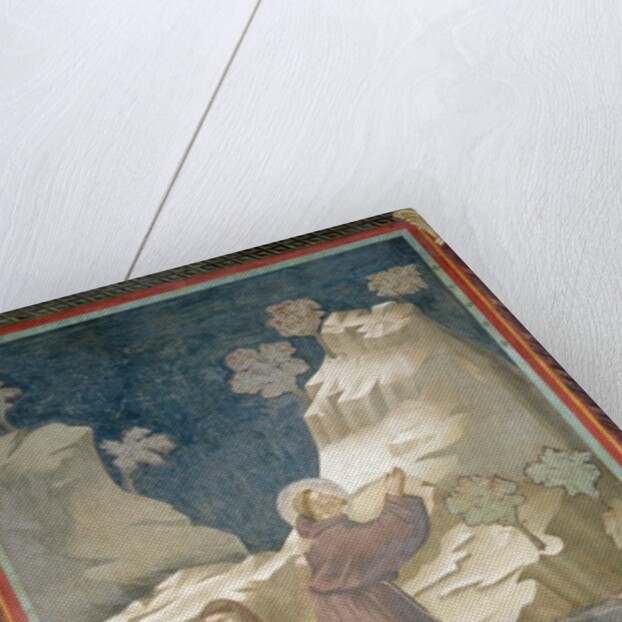 The Miracle of the Spring, 1297-99 by Giotto