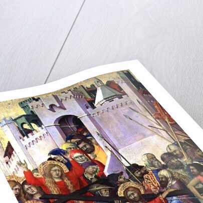 Road to Calvary, 1335 by Simone Martini