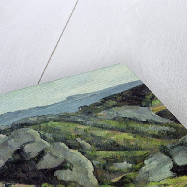 Rocks at L'Estaque, 1879-82 by Paul Cezanne