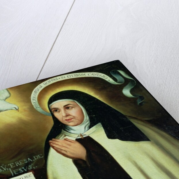 St. Teresa of Avila 1570 by Juan de la Miseria