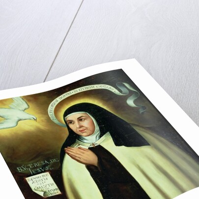 St. Teresa of Avila 1570 by Juan de la Miseria