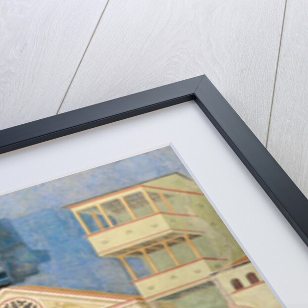 St. Francis honored by a simple man, 1297-99 by Giotto