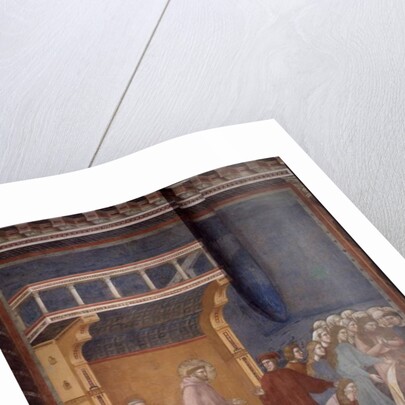 The Death of the Knight of Celano, 1297-1300 by Giotto