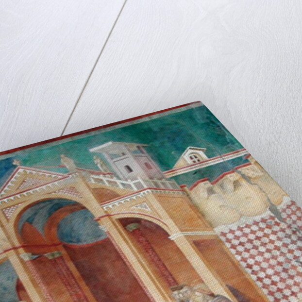 The Vision of Brother Agostino and the Bishop of Assisi, 1297-99 by Giotto