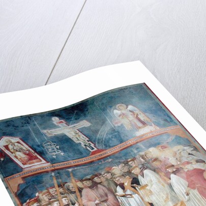 St. Jerome Checking the Stigmata on the Body of St. Francis, 1296-97 by Giotto