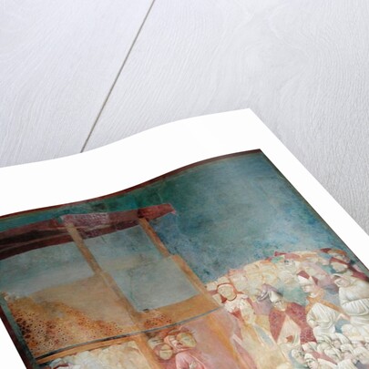 Pope Gregory IX Canonising St. Francis in 1228, 1297-99 by Giotto (c.1266-1337)