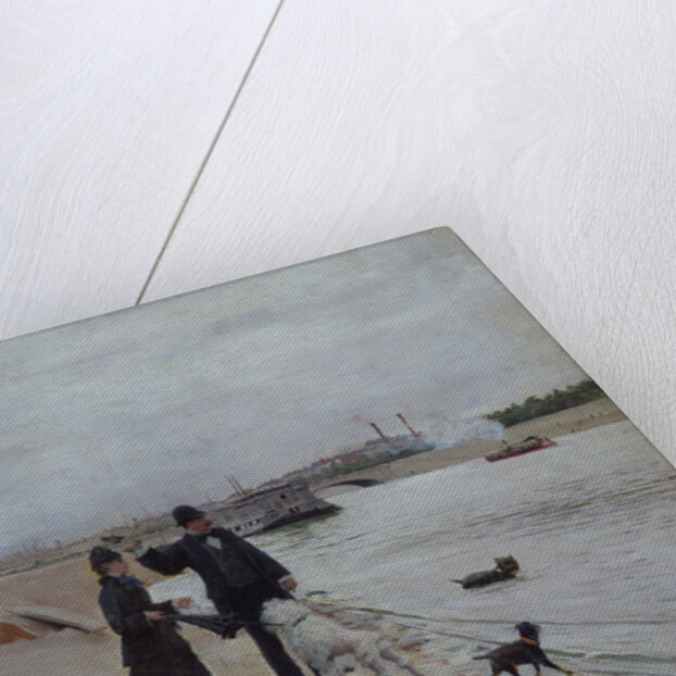 The Banks of the Seine, c.1880 by Jean Beraud