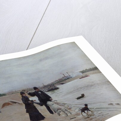 The Banks of the Seine, c.1880 by Jean Beraud