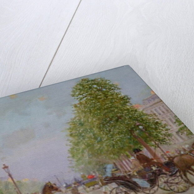 The Promenade on the Champs-Elysees by Jean Beraud