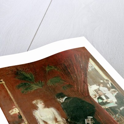 The Private Conversation, 1904 by Jean Beraud