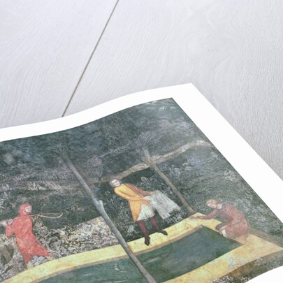 The Fish Pond, from the Stag Room, 1343 by French School