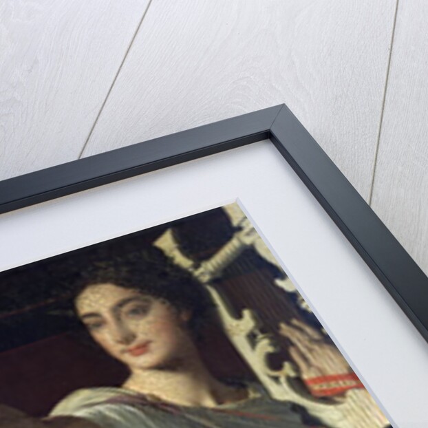 Portrait of the Italian Composer Cherubini and the Muse of Lyrical Poetry, 1842 by Jean Auguste Dominique Ingres