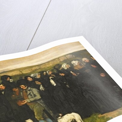 Burial at Ornans, 1849-50 by Gustave Courbet