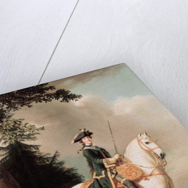 Equestrian Portrait of Catherine II, the Great, of Russia by Vigilius Erichsen