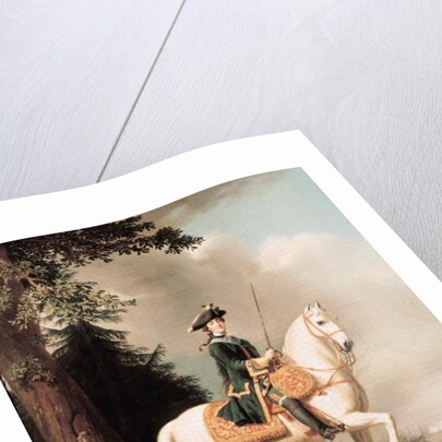 Equestrian Portrait of Catherine II, the Great, of Russia by Vigilius Erichsen