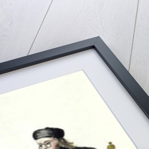 Venetian Moneylender, from an illustrated book of costumes by Jan van Grevenbroeck