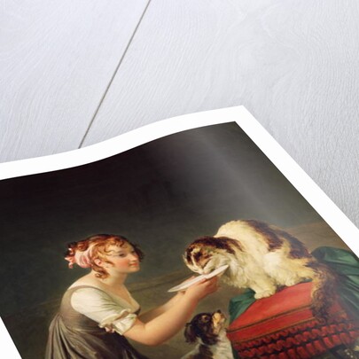 The Cat's Lunch by Marguerite Gerard