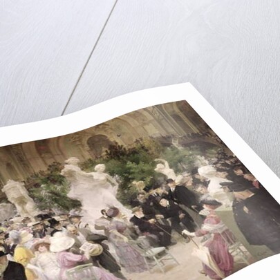 Friday at the French Artists' Salon, 1911 by Jules Alexandre Gruen or Grun