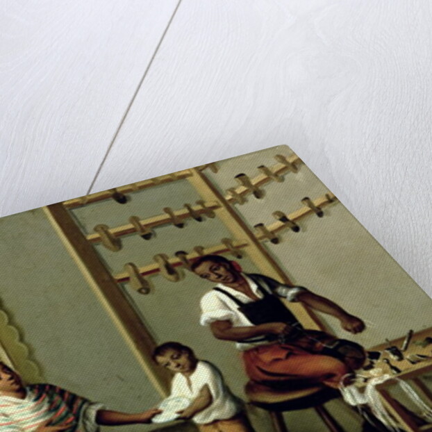 A Negro Man and his American Indian wife by Mexican School