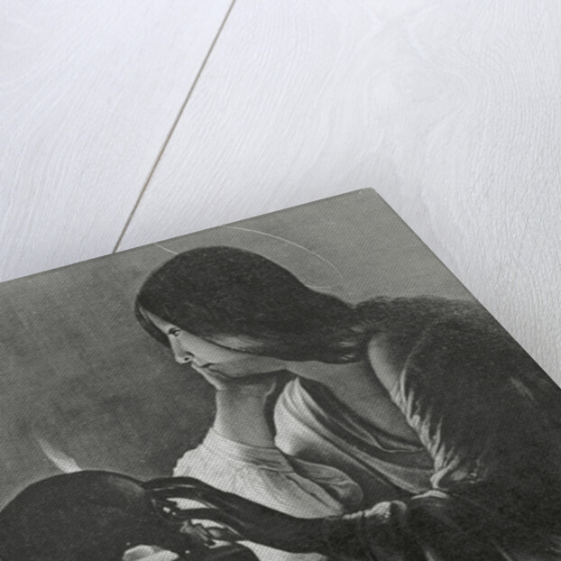 The Magdalene with the Mirror by Georges de la Tour