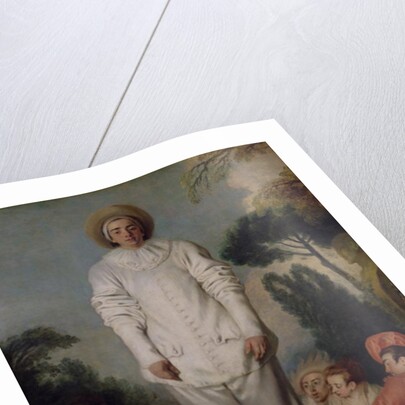 Pierrot, c.1718-19 by Jean Antoine Watteau